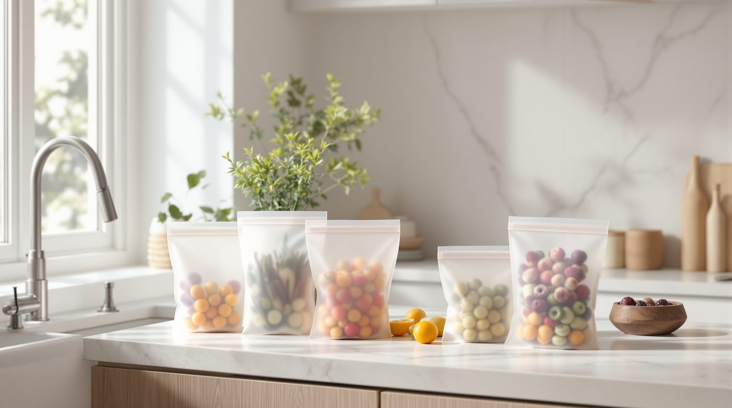 EcoSeal Reusable Food Bags